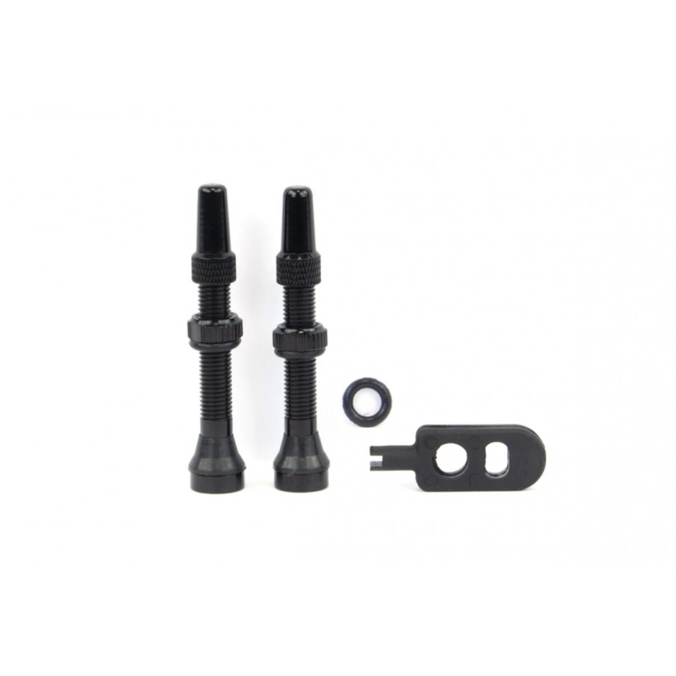 Válvula Tubeless Gurpil Aluminio 40mm (2uds) 3 Válvula Tubeless Gurpil Aluminio 40mm (2uds)